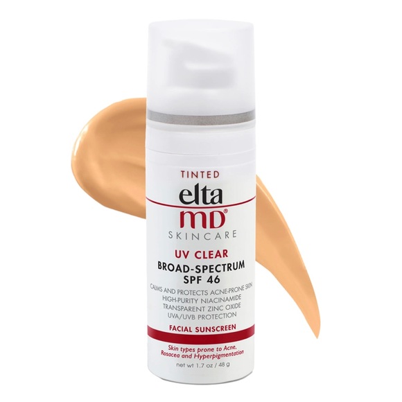 EltaMD UV Clear Tinted Broad-Spectrum SPF 46 EXP 4/2025 New In Box 1.7oz - Picture 1 of 10